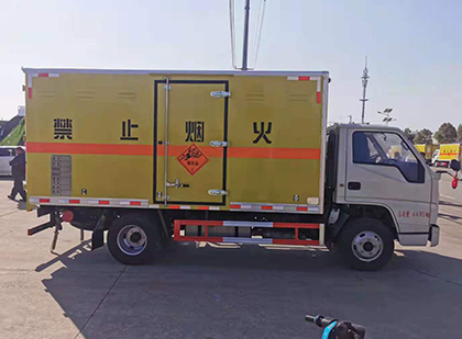 漳平爆破器材运输车技术升级与安全合规新趋势